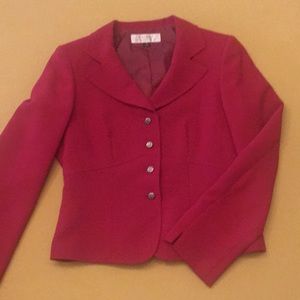 Tahari Red Blazer 6